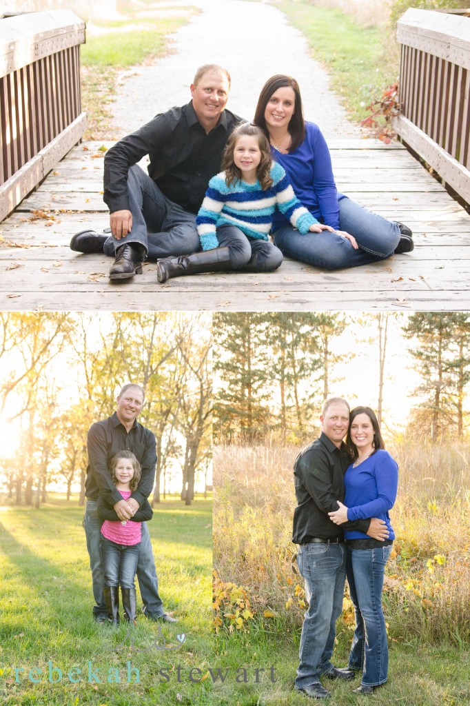 family of three in Cedar Rapids {Rebekah Stewart Photography}