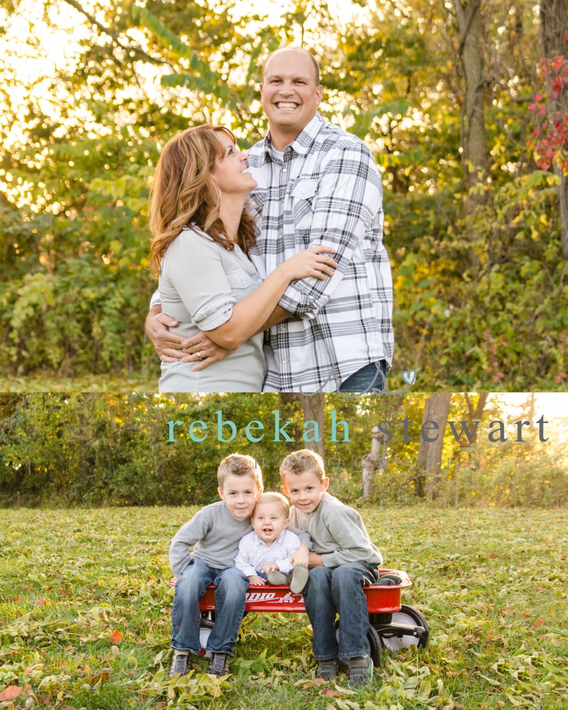 three brothers play together in Cedar Rapids {family photography}