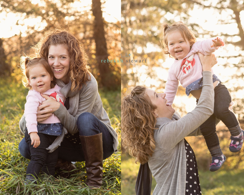 gorgeous family in the fall - fun, happy toddler {family photographer Cedar Rapids}