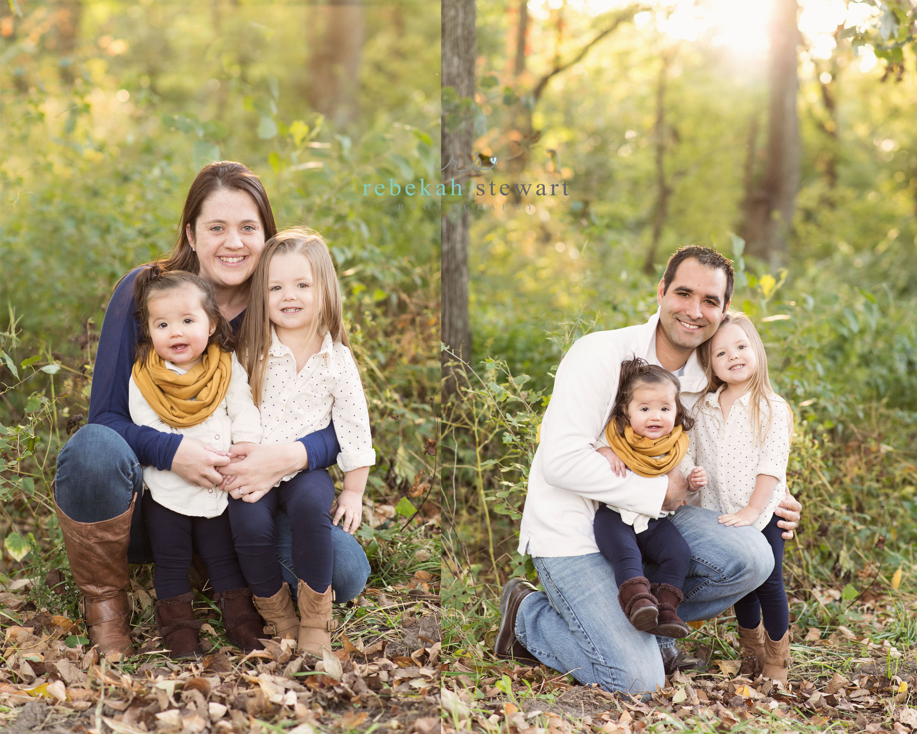 Sweet family of four {Cedar Rapids child photographer}