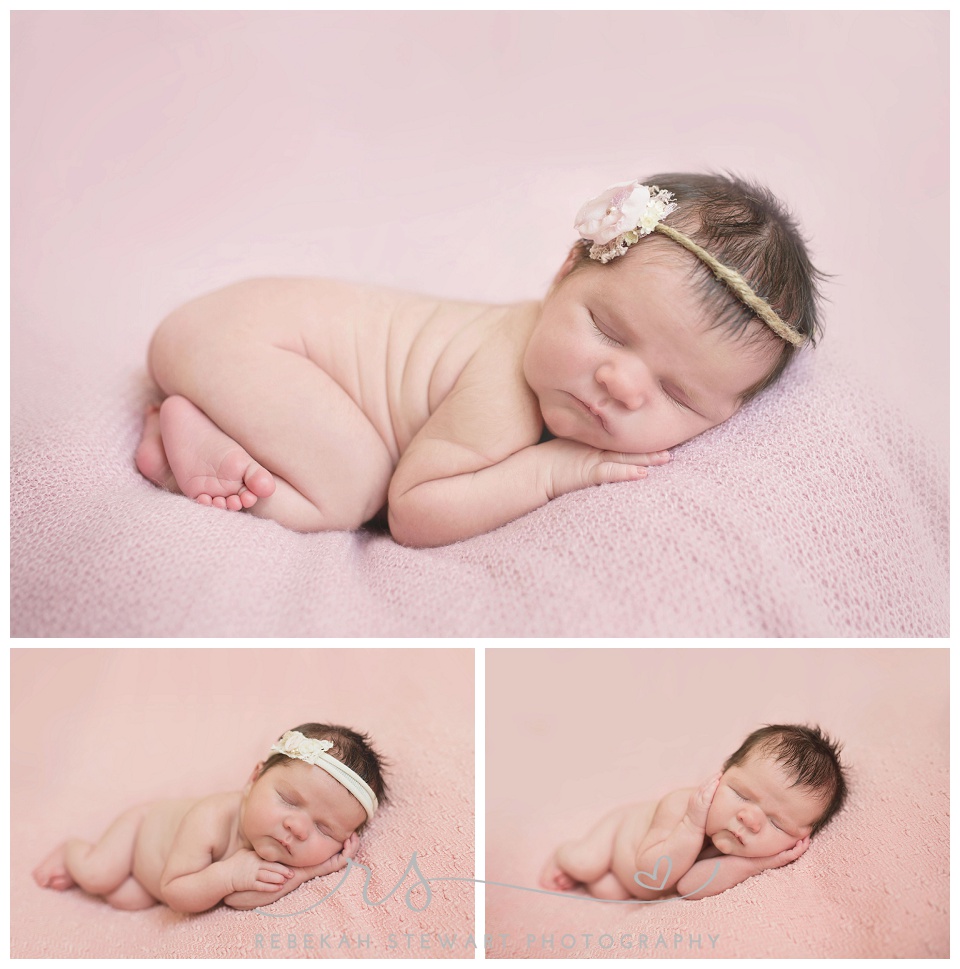 Beautiful baby sister {Cedar Rapids newborn photography}