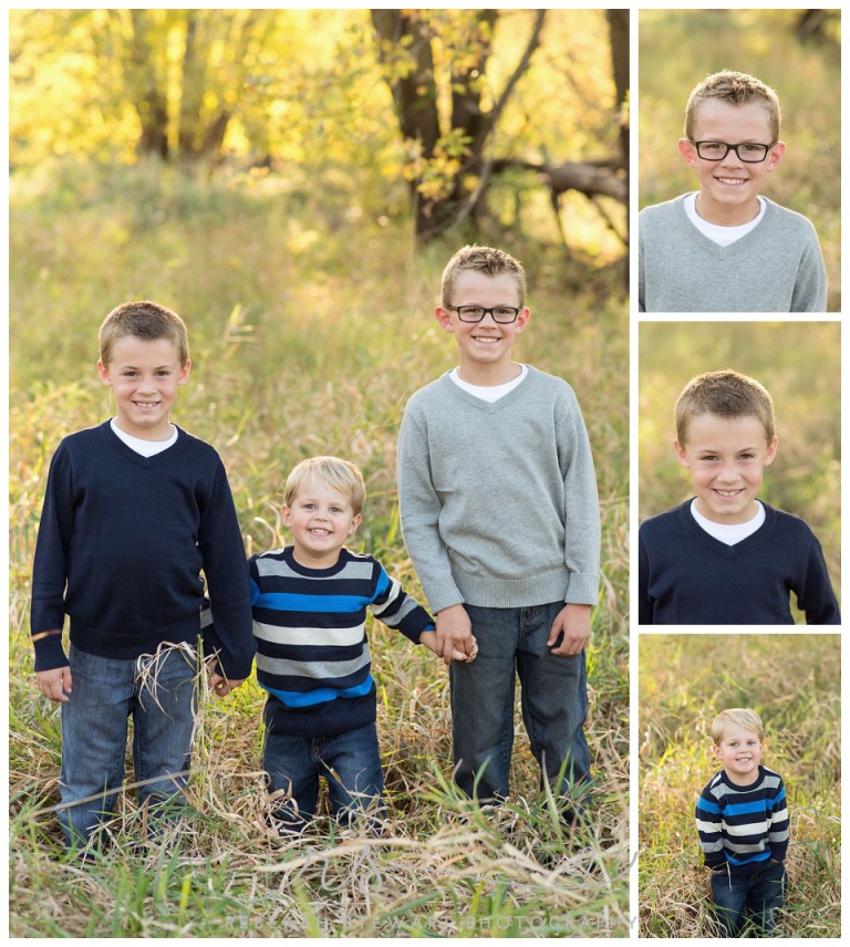 Family of five in the fall { family photos Cedar Rapids }