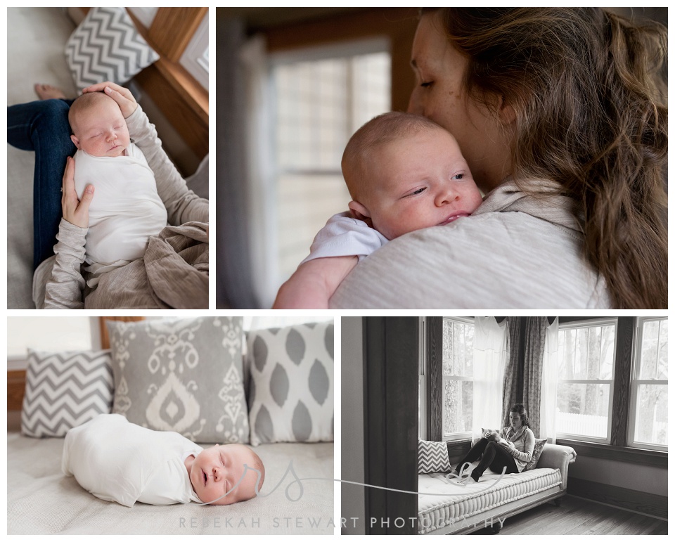 lifestyle newborn photography