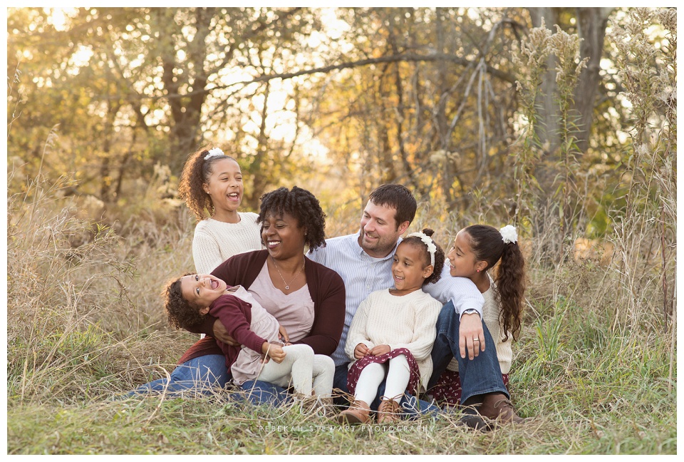 family of six Cedar Rapids photographer