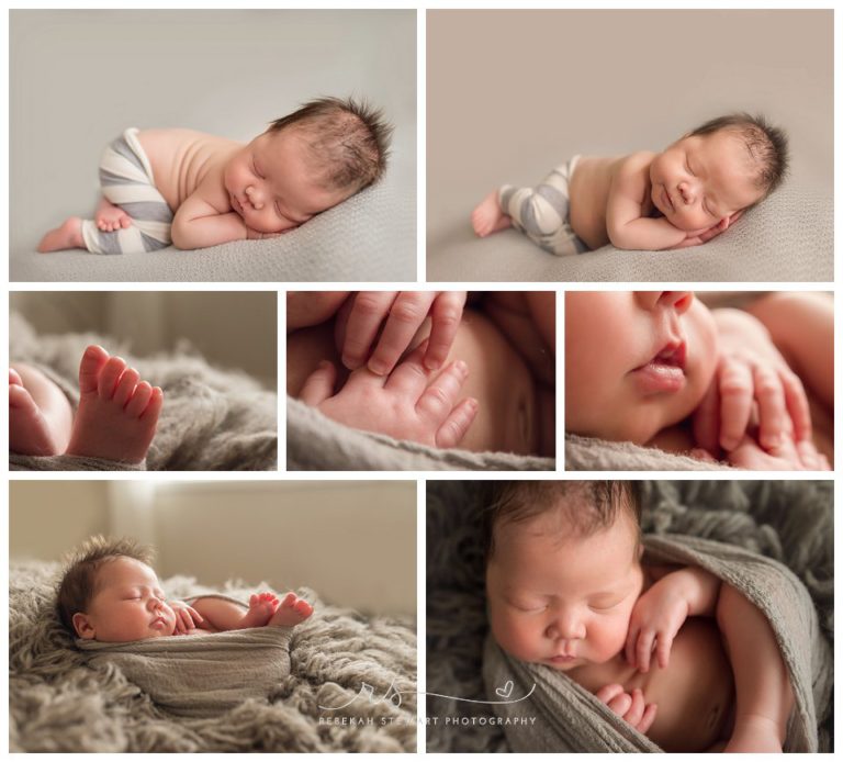 Gorgeous baby boy {Cedar Rapids newborn photos}