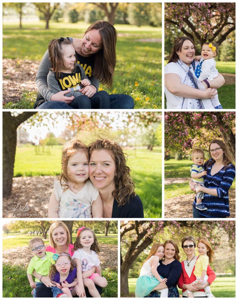 Mommy and Me minis {Cedar Rapids child photographer}