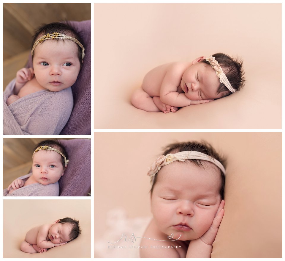 gorgeous baby girl - Cedar Rapids newborn photographer