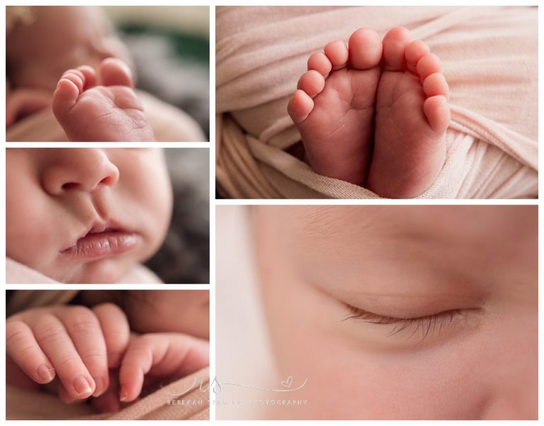 gorgeous baby girl - Cedar Rapids newborn photographer