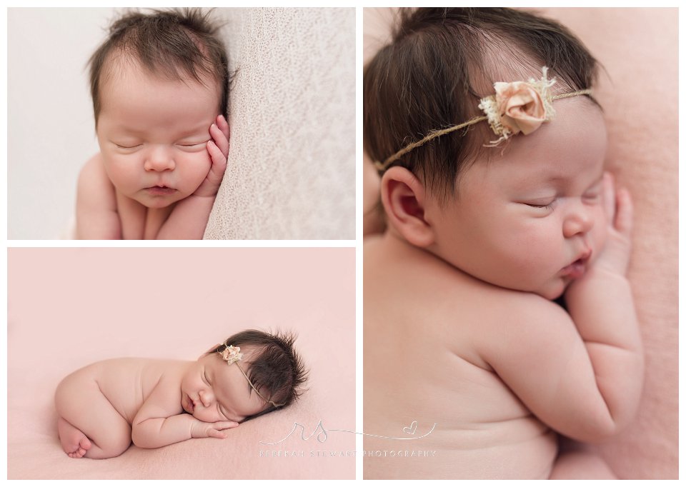 gorgeous baby girl - Cedar Rapids newborn photographer