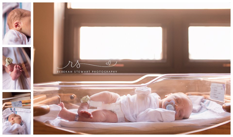 baby boy Cedar Rapids Fresh 48 newborn photographer