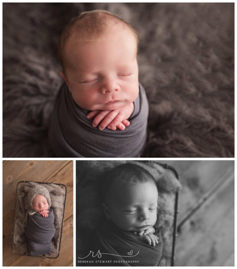 Gorgeous baby boy {Cedar Rapids newborn photographer}