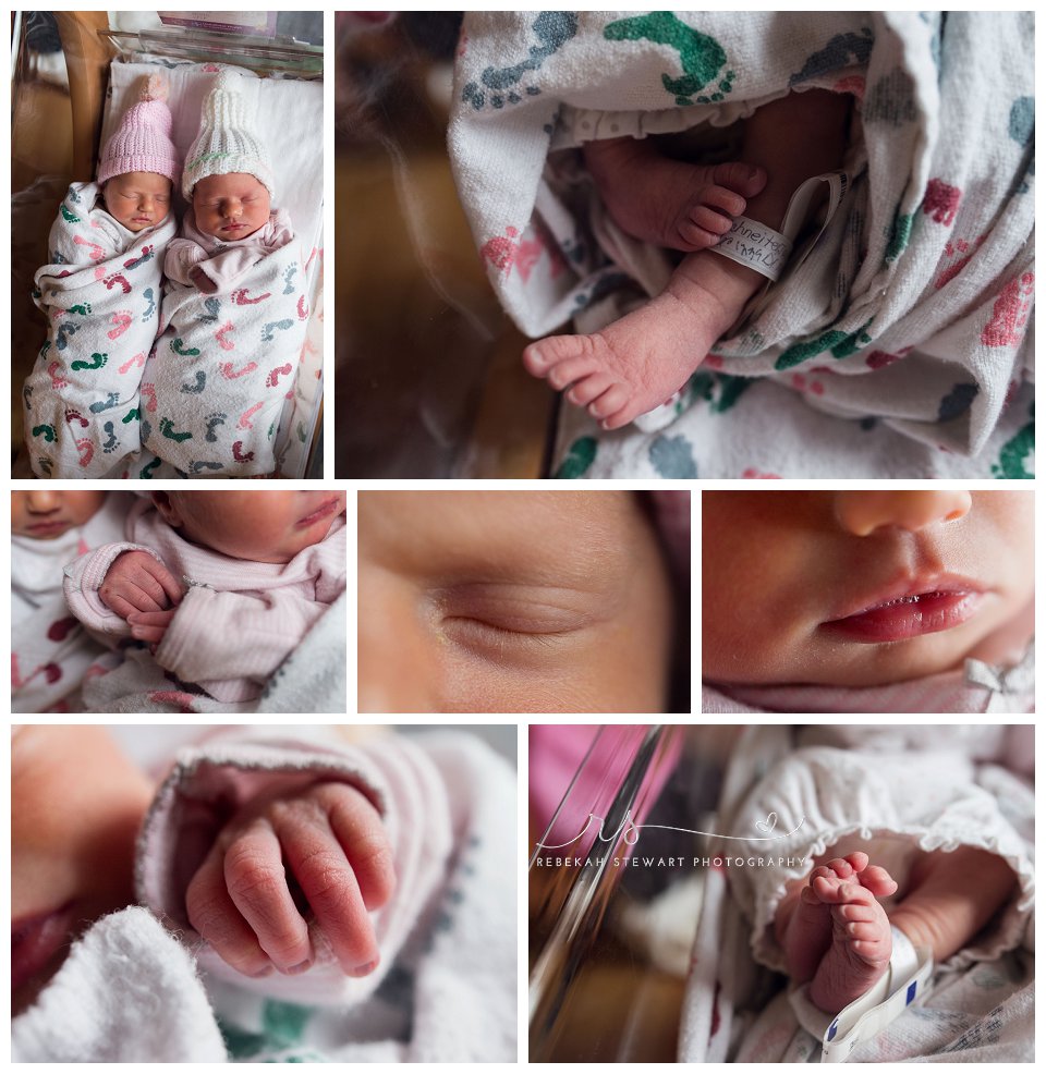 twins - Cedar Rapids newborn photographer