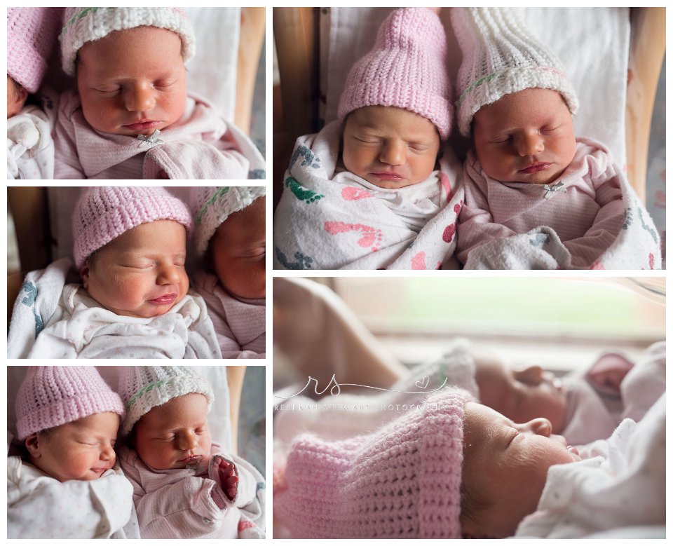 twins - Cedar Rapids newborn photographer