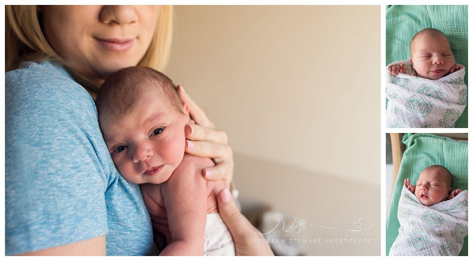 Cedar Rapids hospital photographer - Fresh 48 newborn photography