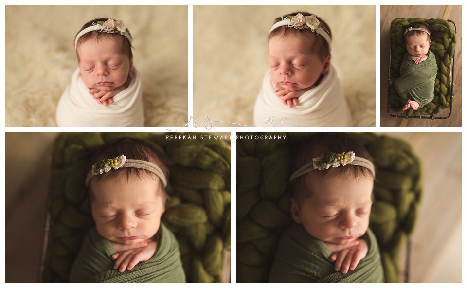 sweet baby girl Cedar Rapids newborn