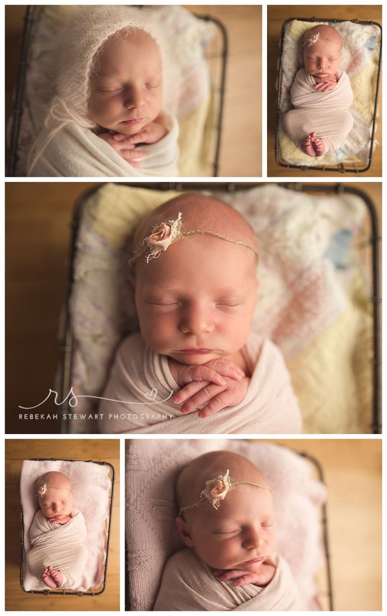 Sweet baby girl { Cedar Rapids newborn photographer }