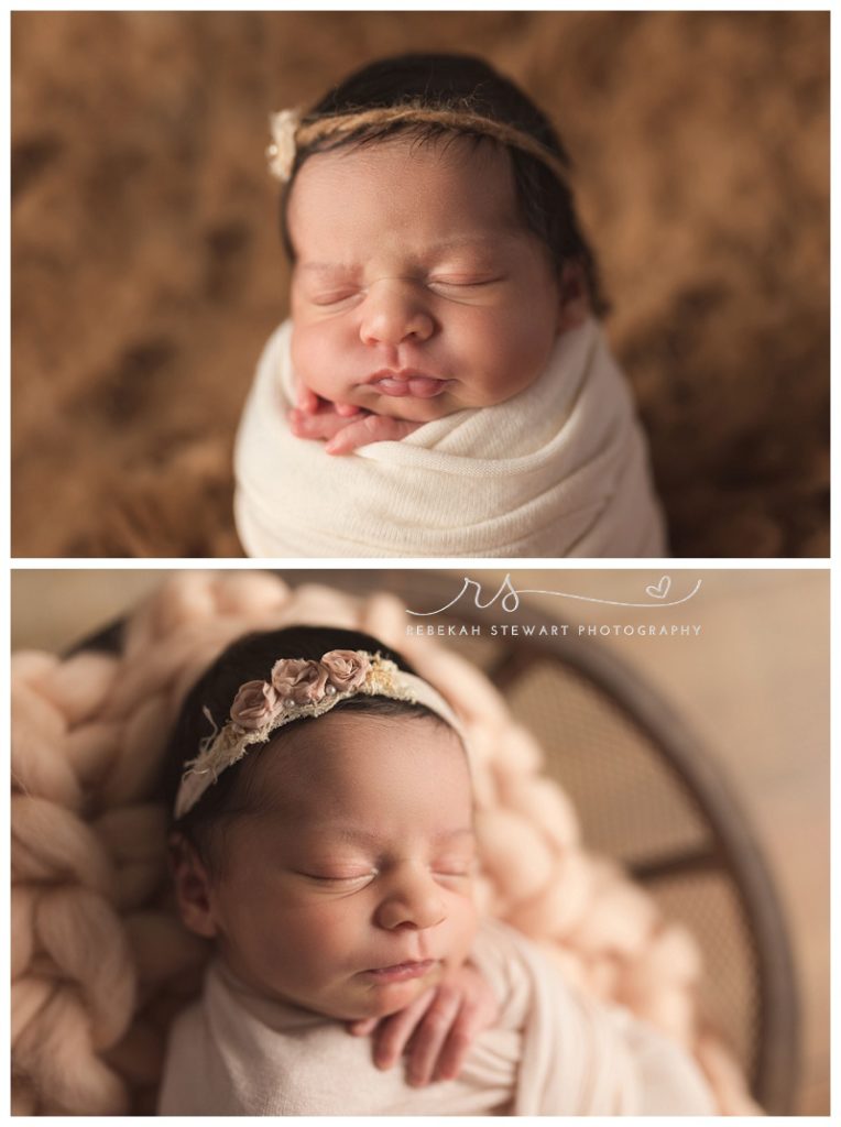 beautiful baby girl - newborn photographer Cedar Rapids