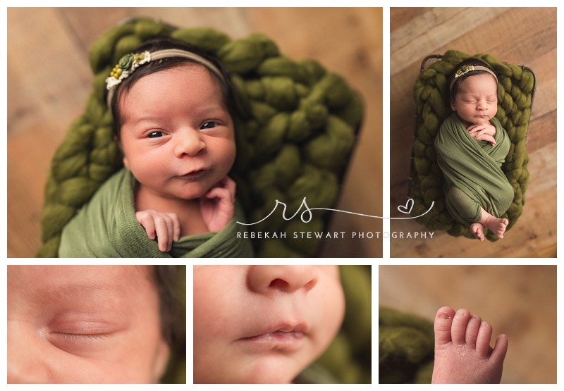 beautiful baby girl - newborn photographer Cedar Rapids