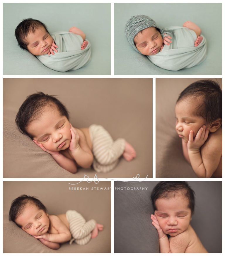 Gorgeous newborn boy { Cedar Rapids baby photos }