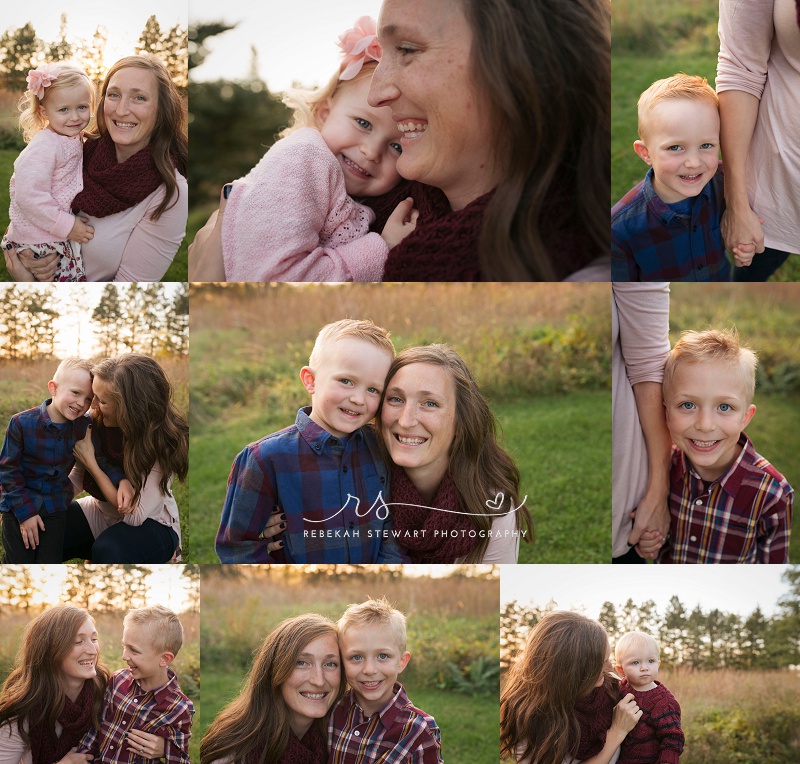 Gorgeous family of six - Cedar Rapids child photography