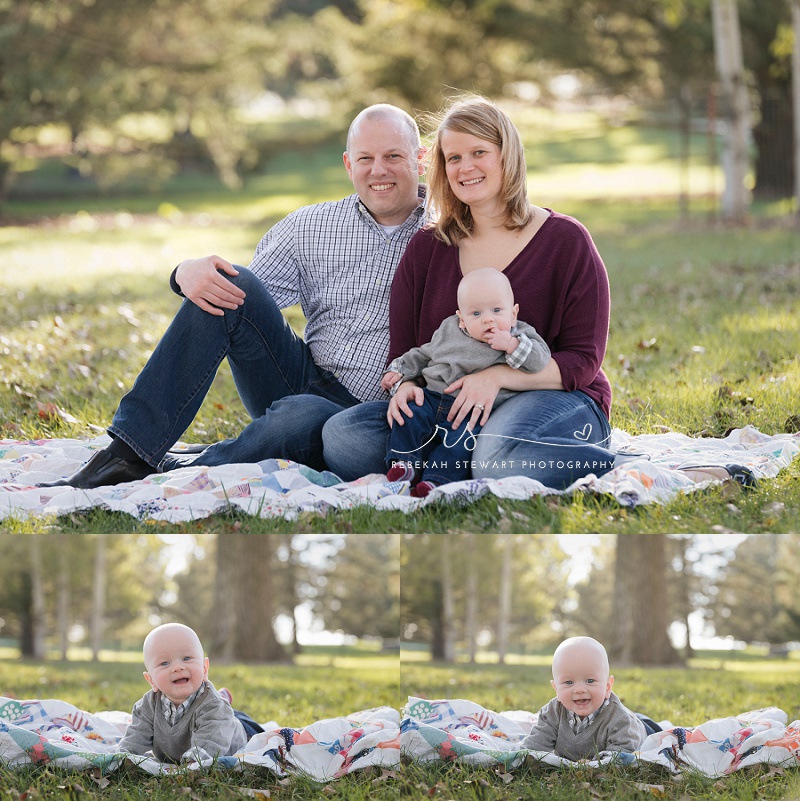 Sweet baby in the sunshine - Cedar Rapids photographer 