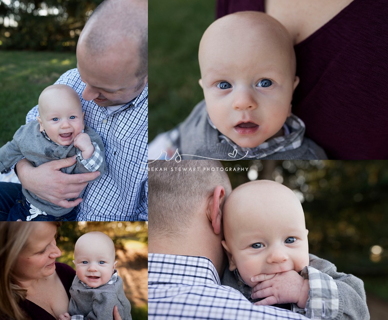 Sweet baby in the sunshine - Cedar Rapids photographer 