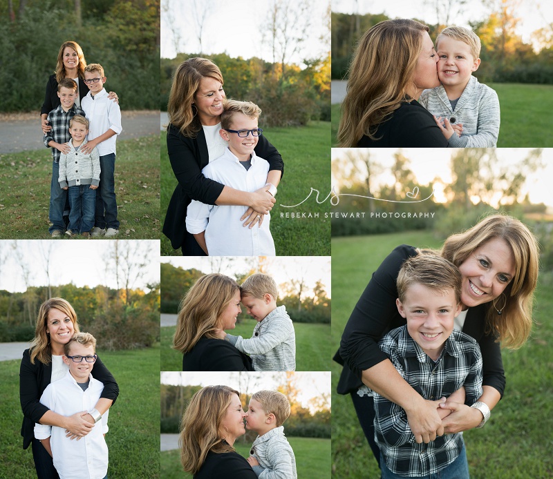 Three brothers - Cedar Rapids family photographer