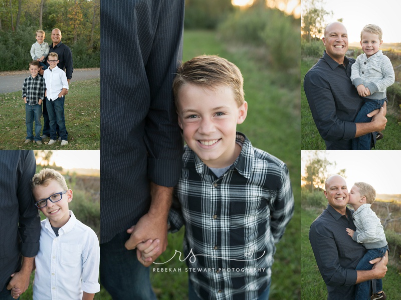 Three brothers - Cedar Rapids family photographer