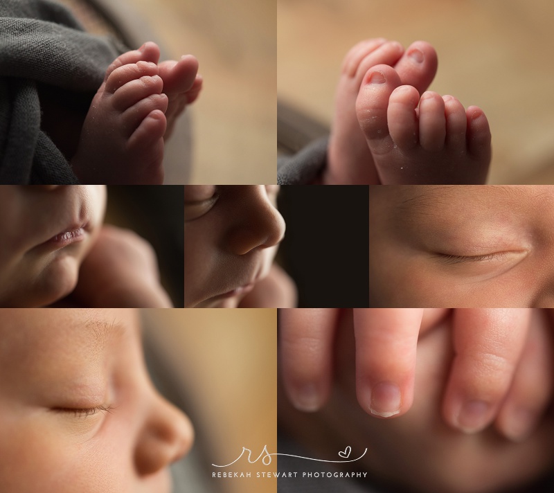 Newborn and his parents - Cedar Rapids baby photographer