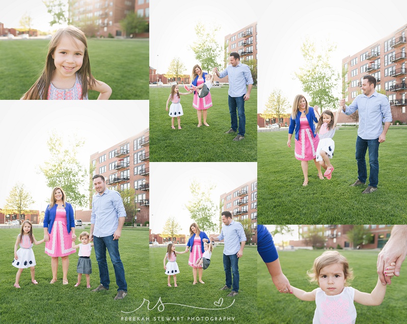 Sweet spring family - Cedar Rapids family photographer