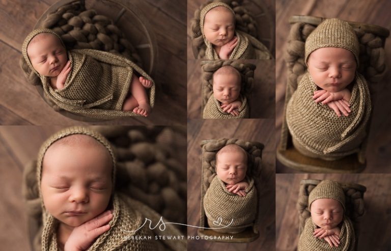 Bright-eyed baby boy { newborn photos Cedar Rapids }