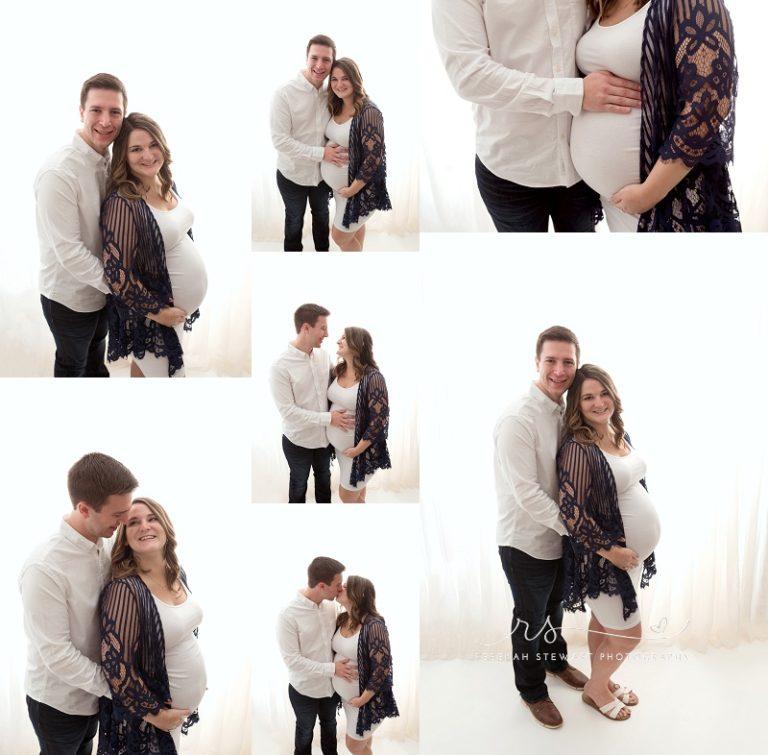 Sweet studio maternity { Cedar Rapids maternity photographer }